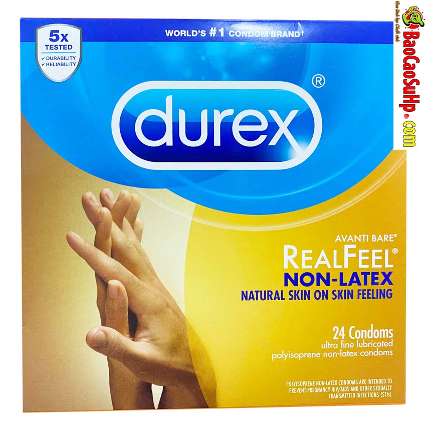 bao cao su durex REAL FEEL 2