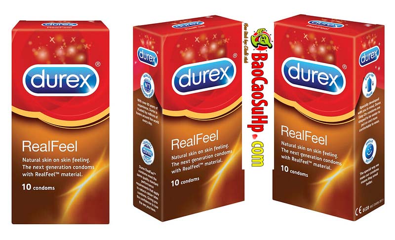 bao cao su durex REAL FEEL 8