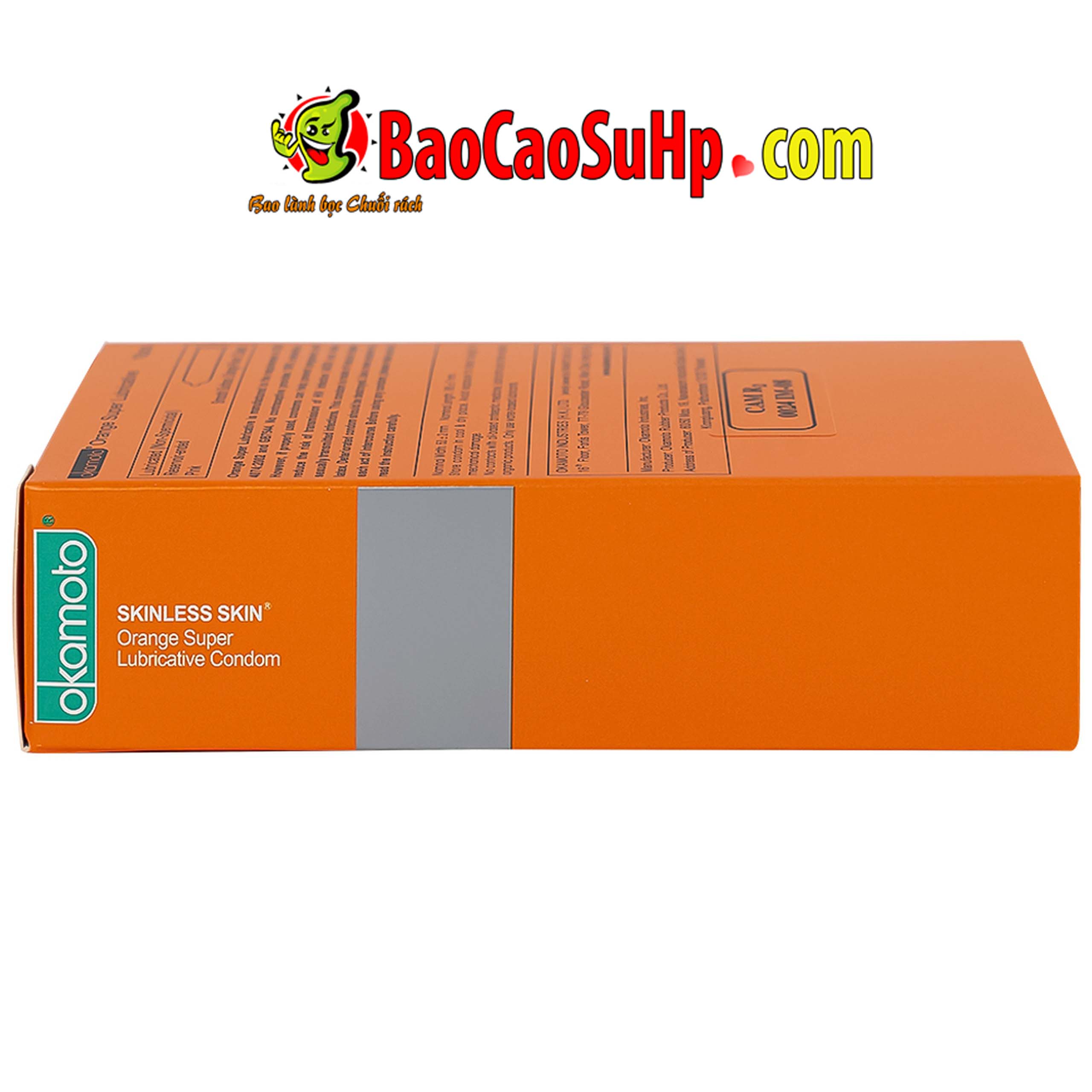 Bao Cao Su Okamoto Skinless Skin Orange Lubricated Huong Cam 2 - Bao Cao Su Okamoto Skinless Skin Orange: Vị Cam Tươi Mát - Đánh Thức Mọi Giác Quan Bao Cao Su Okamoto Skinless Skin Orange Lubricated Huong Cam 2 - Bao Cao Su Okamoto Skinless Skin Orange: Vị Cam Tươi Mát - Đánh Thức Mọi Giác Quan