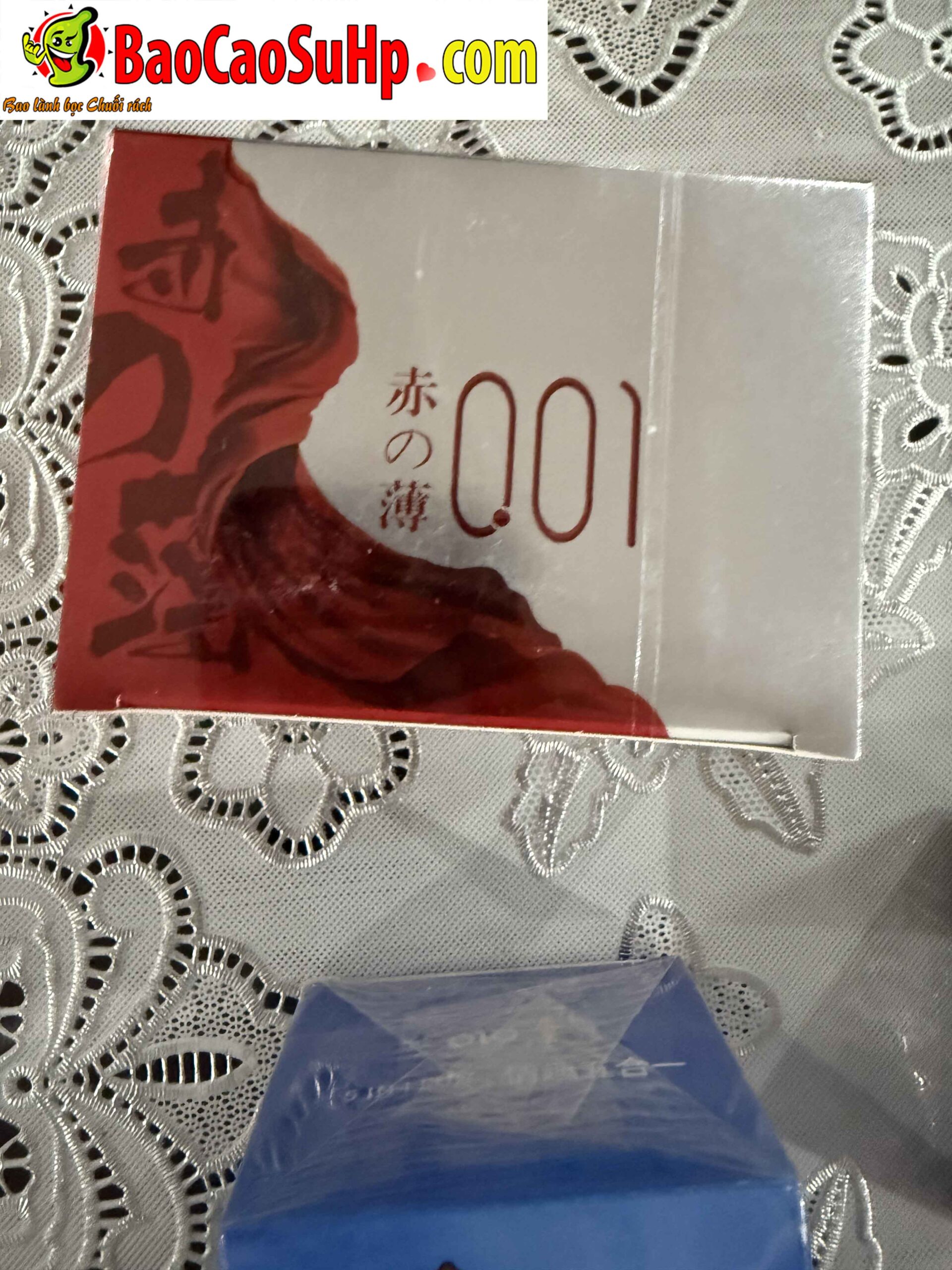 Bao cao su OLO 0.01mm Samurai phien ban xuat nhat Silver sword scaled