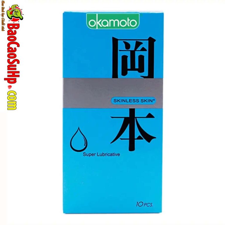 Bao Cao Su Okamoto Skinless Skin Super Lubricative: Trải Nghiệm "Da Chạm Da" Mượt Mà Nhất