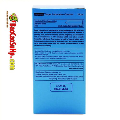 Bao Cao Su Okamoto Skinless Skin Super Lubricative: Trải Nghiệm "Da Chạm Da" Mượt Mà Nhất