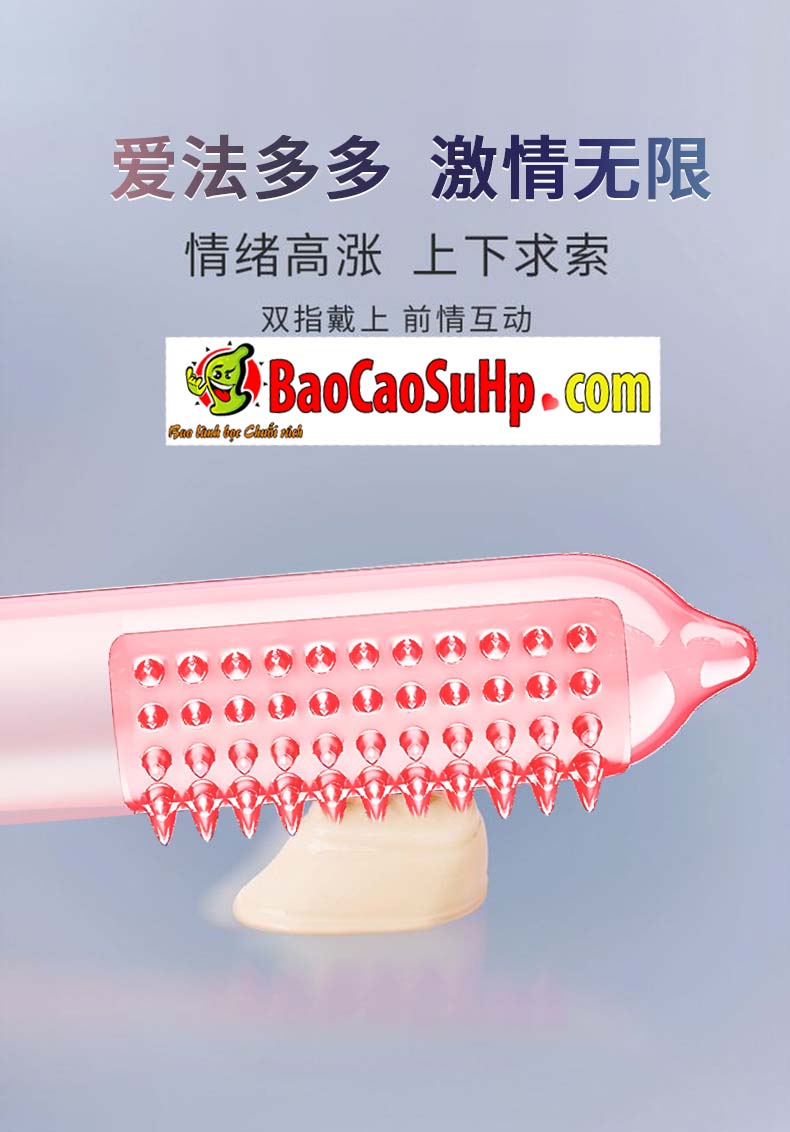 Bao cao su olo 0.01mm tui khi diem G donut massage 17 - Bao cao su olo 0.01mm túi khí điểm G donut massage hạt cực khoái cho nam
