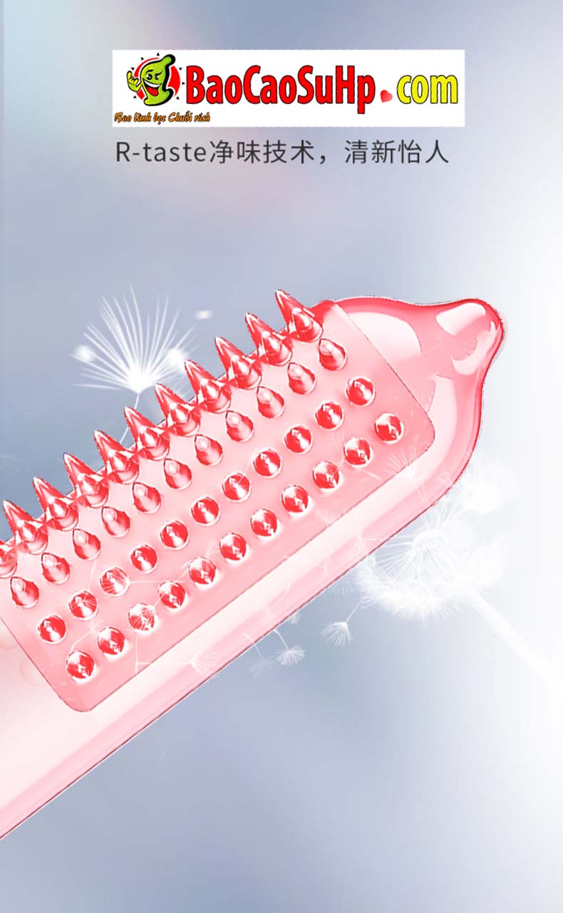 Bao cao su olo 0.01mm tui khi diem G donut massage 23 - Bao cao su olo 0.01mm túi khí điểm G donut massage hạt cực khoái cho nam