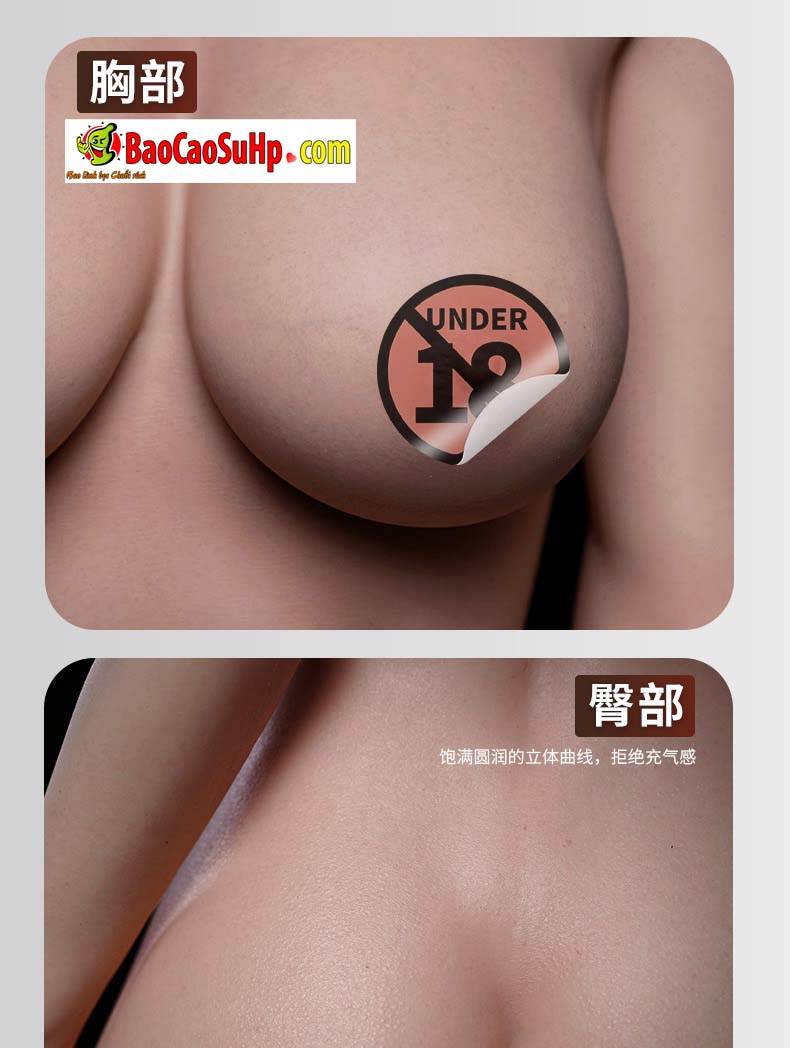 Bup be tinh duc Full silicone Ha Vu Nhi nguc 19 - Búp bê tình dục Full silicone Hạ Vũ Nhi ngực căng mọng trang điểm siêu thực giảm trọng lượng 1m59
