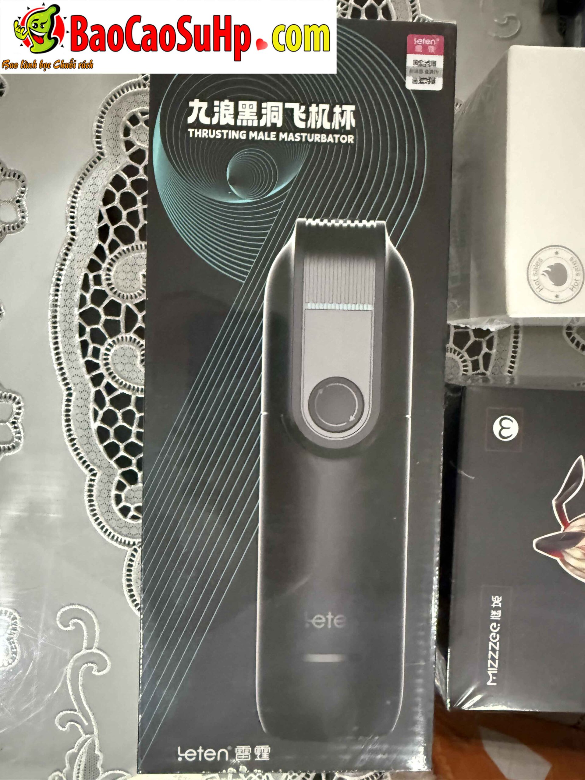 Coc thu dam tu dong Leten thunder Black Hole Pro Thut manh nhiet kep scaled