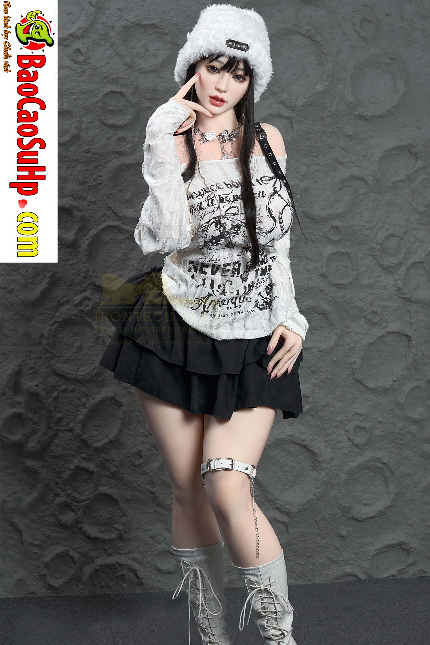 DSC01692 - Búp bê tình dục Full silicone Irontech Siêu thực Minami công chúa tuyết 1m65