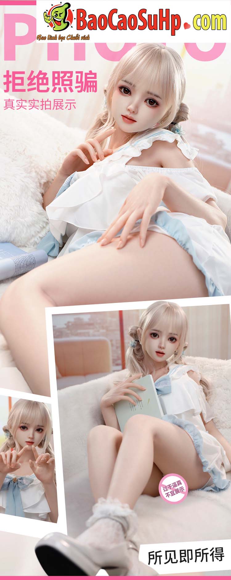 GT Bup be tinh duc Full nu sinh 1m59 Mizzzee Mohuan 18 - Búp bê tình dục Full nữ sinh 1m59 Mizzzee Mohuan xinh đẹp đầu silicone thân TPE