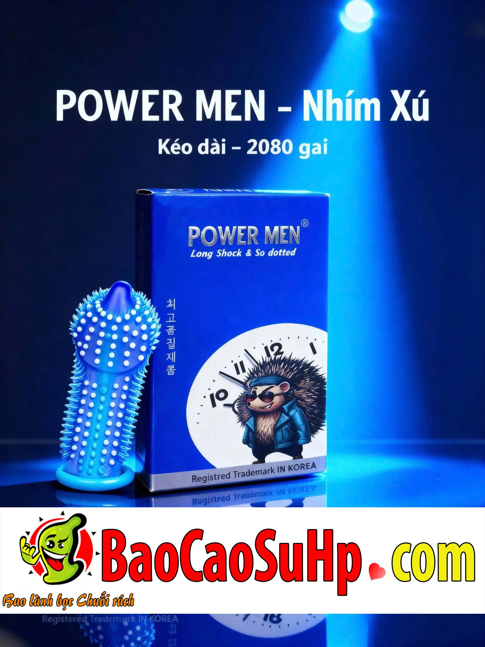bao cao su power men Nhim xu 2080 gai 2 1 - Bao Cao Su Power Men Nhím Đen: "Vũ Khí Kép" Cho Cuộc Yêu Bền Bỉ Và Thăng Hoa 2080 gai