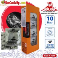 Bao cao su Big Condom Volcano Extreme DOT 500 gai nổi Japan 10c/Hộp