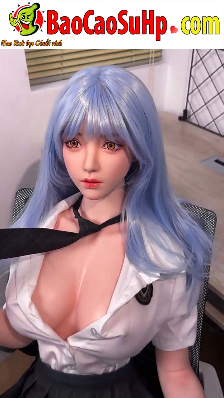 Búp bê tình dục bán thân Lapis Bardot Full silicone cấy tóc 23kg