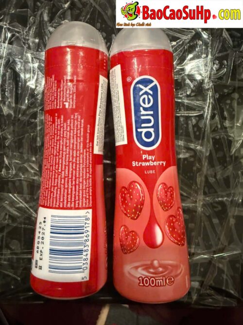 Combo "Yêu Chân Thật - Vị Ngọt Ngào": Sagami Xtreme Super Thin & Durex Play Strawberry