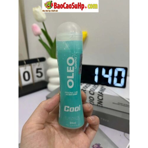 Gel Bôi Trơn Oleo Lampo Cool 50ml: Cảm Giác Mát Lạnh, Bừng Tỉnh Mọi Cuộc Yêu