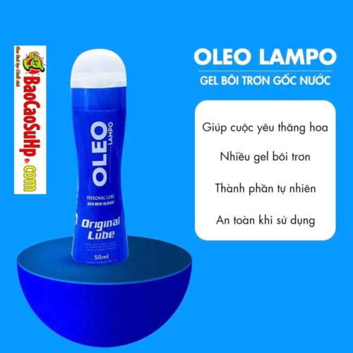 Gel Bôi Trơn Oleo Lampo Original 50ml: Sự Lựa Chọn An Toàn, Mượt Mà
