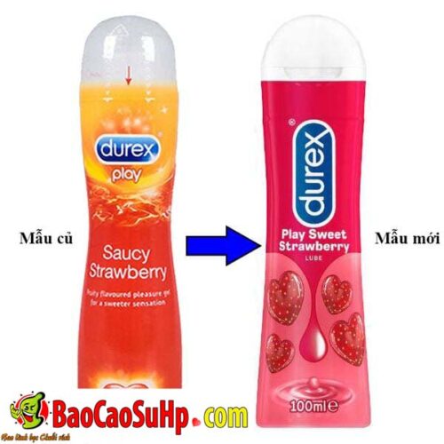 Gel Bôi Trơn Durex Play Sweet Strawberry 100ml: Vị Dâu Ngọt Ngào Cho Cuộc Yêu Thăng Hoa