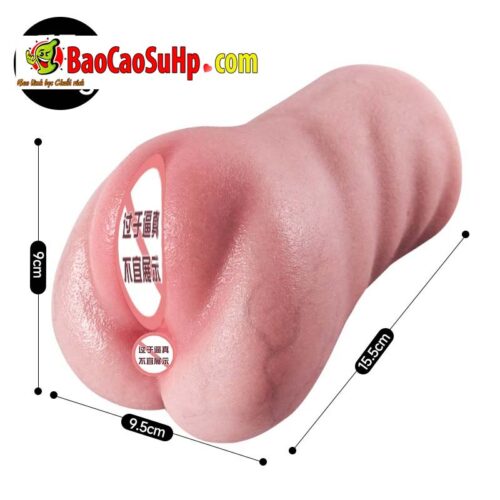 Âm đạo giả Full silicone Dragon Girl múp mô phỏng như thật 2 lỗ 1035g