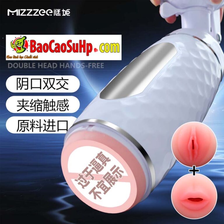 Cốc thủ dâm 2 đầu giá rẻ có đế đóng đất Mizzzee Seiran Miệng và âm đạo