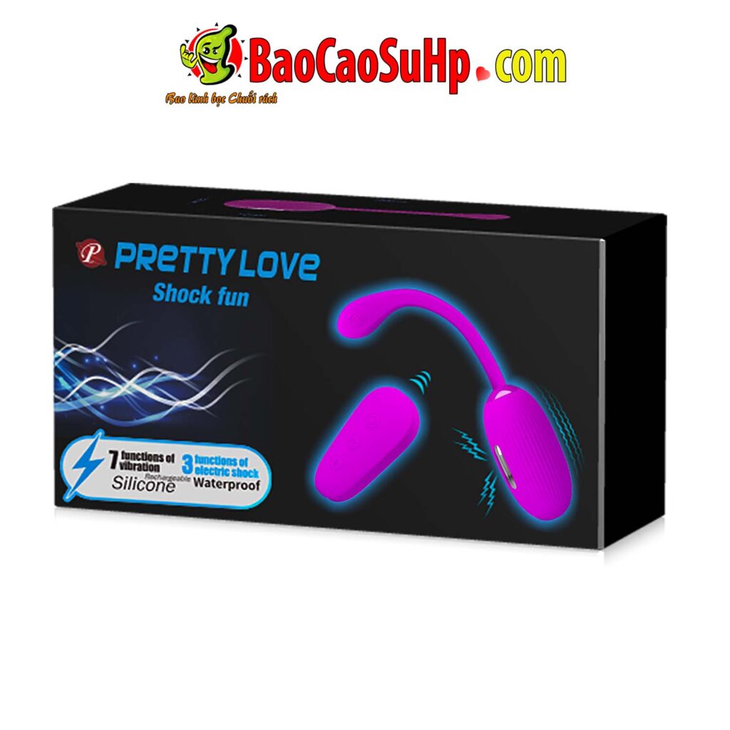 Trứng Rung Prettylove Mr Play Shock Fun BI-014609W: Đỉnh Cao Của Sự Kích Thích Đa Tầng