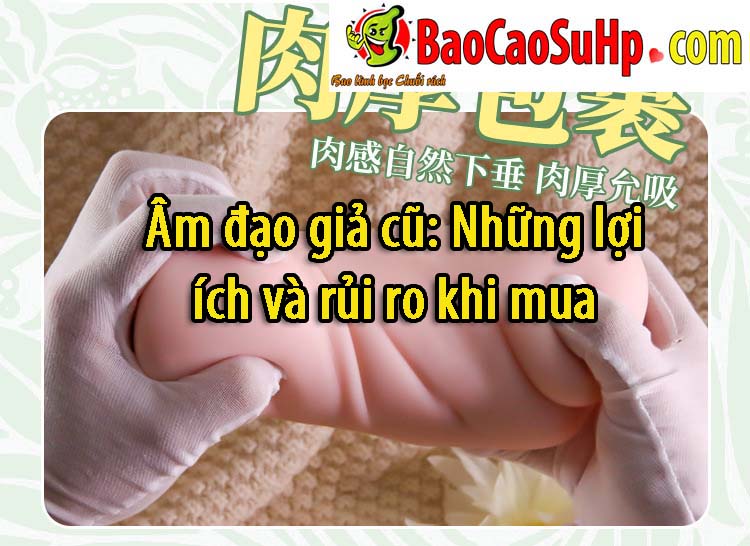 Âm đạo giả cũ: Những lợi ích và rủi ro khi mua