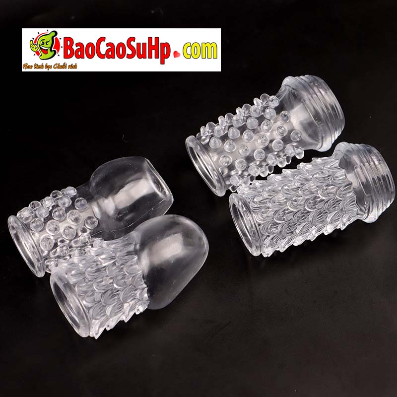 Bộ donden hở đầu trong suốt Mizzzee Imperial Reverse Scale mềm mại 2c cái/1 bộ