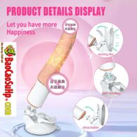 Dương vật giả đóng đất Silicone 360 rung thụt Shande S269 Porphyria