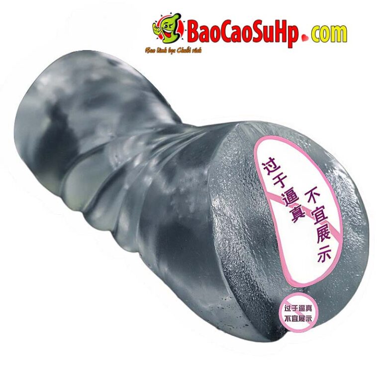 Âm đạo giả 2 đầu trong suốt COC Kieran miệng và âm đạo 820g mềm mịn