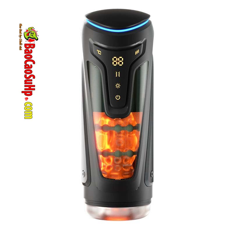 Cốc thủ dâm cho nam tự động Love Secret Mecha Warrior thụt rung bi xiết