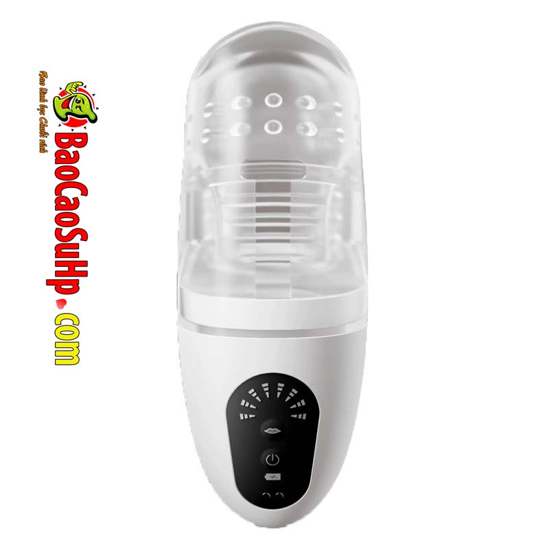Cốc thủ dâm dạng miệng giả Wakakusa tự động siêu mềm Rung liếm