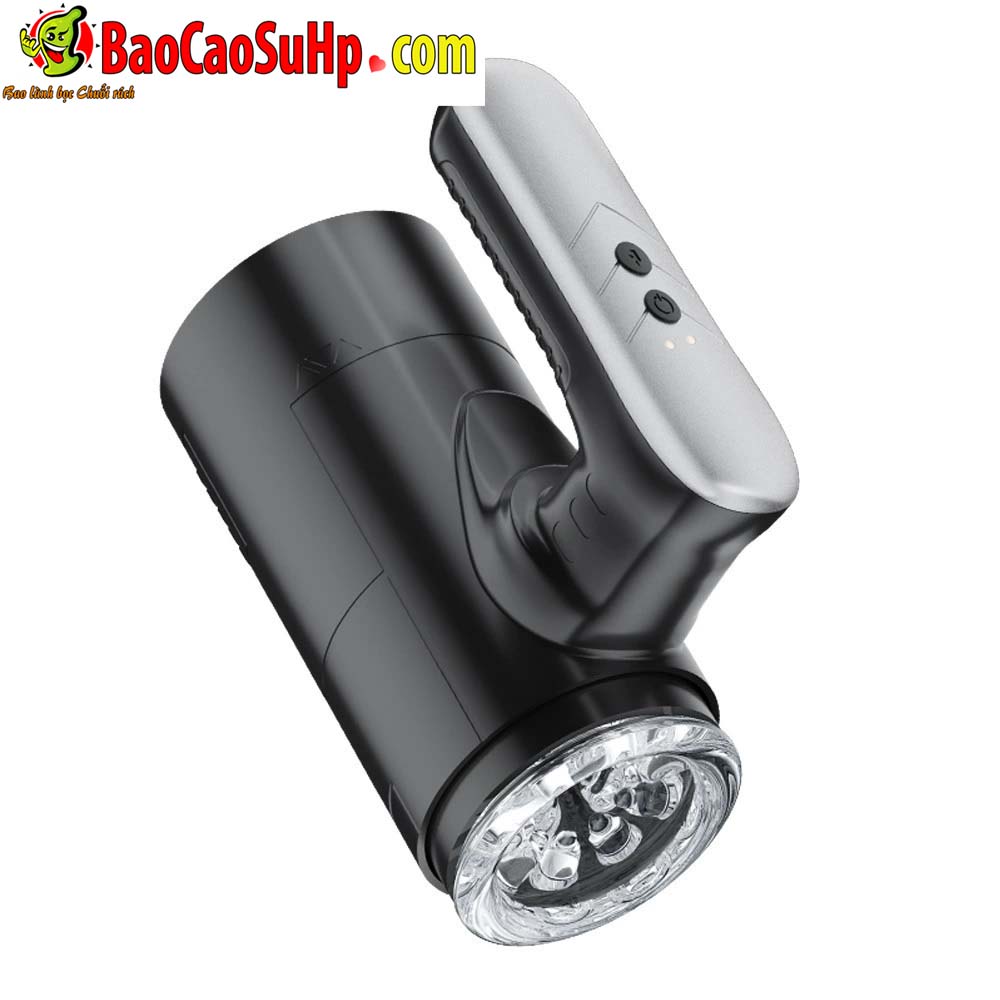 Cốc thủ dâm tự động Black Mark thụt lên xuống nhỏ gọn mạnh mẽ RC-015