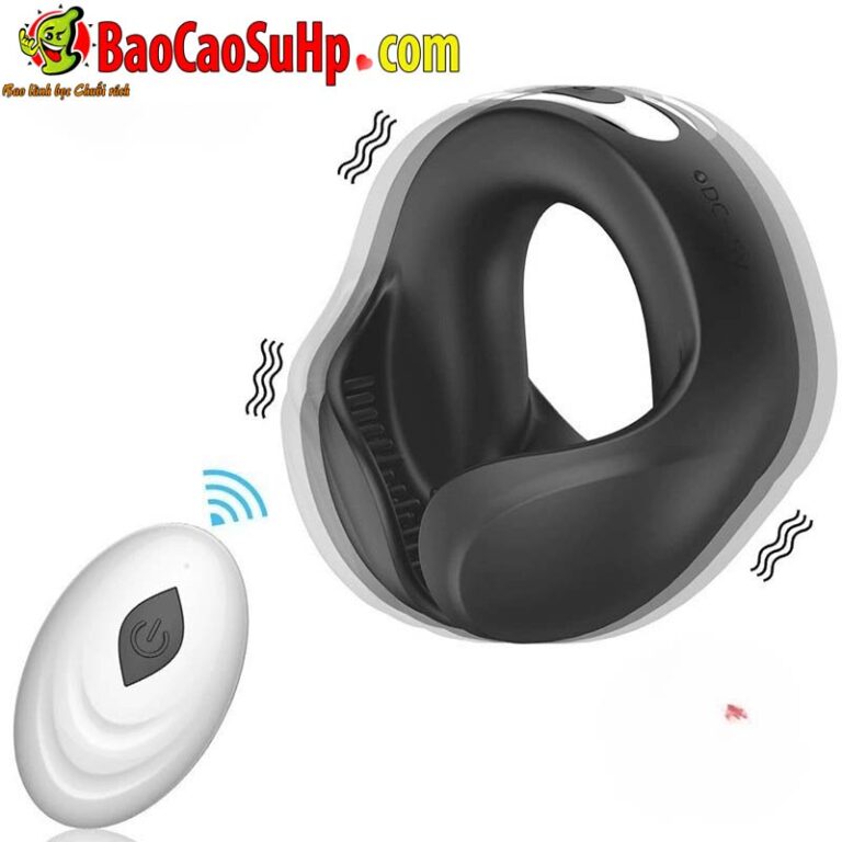 Vòng đeo dương vật 2 động cơ rung Shinonome PC-61 ôm bìu