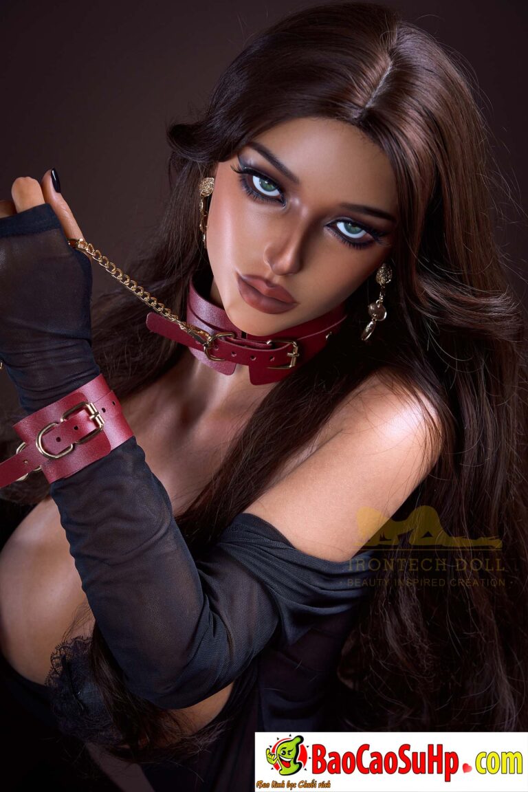 Búp bê tình dục Silicone Irontech Shay SM Queen Sex Doll 165T B1 Dark Tanned