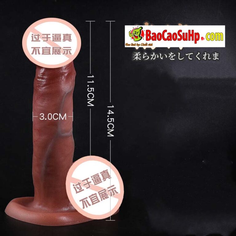 Dương vật giả Silicone Coc Tamomaha 3D siêu thực như thật bền an toàn