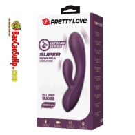 Dương vật giả tai thỏ Silicone siêu mạnh cao cấp Prettylove Super Power Rosolyn