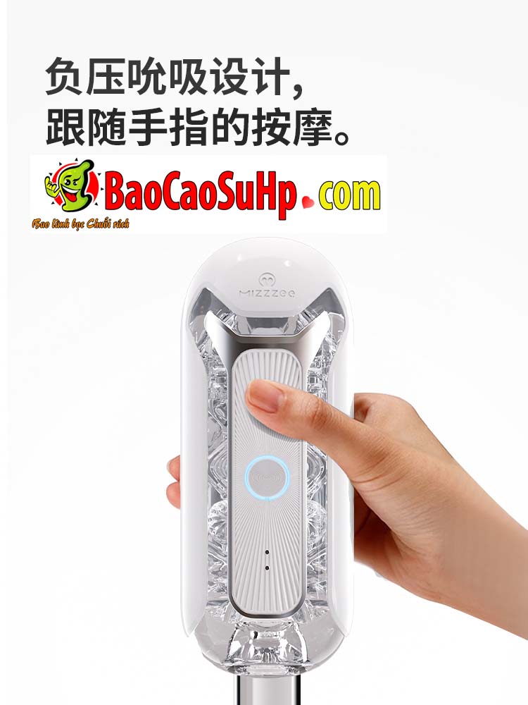 Cốc thủ dâm cao cấp trong suốt Mizzzee Devourer-X TPE mềm mại