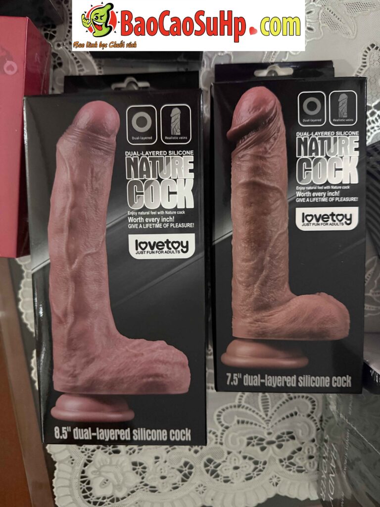 Duong vat gia dong dat sieu thuc 3D Lovetoy Silicone Cock