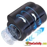 Cốc Thủ Dâm Submarine 2in1 Nhỏ Gọn Xoay Rung Cho Nam
