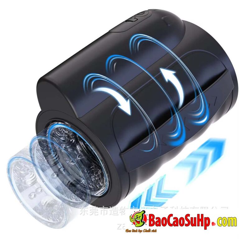 Cốc Thủ Dâm Submarine 2in1 Nhỏ Gọn Xoay Rung Cho Nam