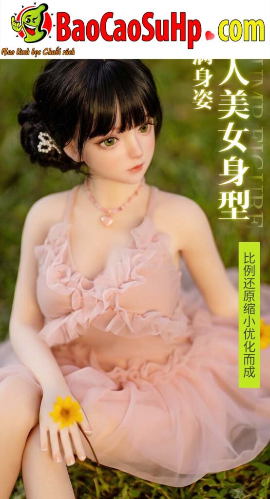 Búp bê tình dục Silicone Anime Amélie Rose Laurent update trang điểm 80cm