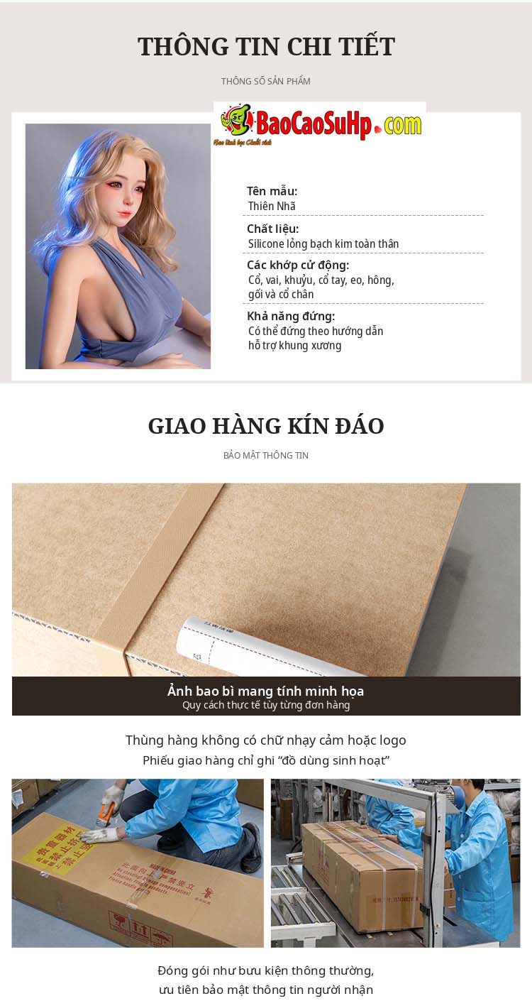 Hình giới thiệu khâu hoàn thiện và nguyên tắc đóng gói sản phẩm