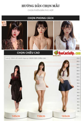 Cẩm Nang A–Z Về Phân Loại Búp Bê Tình Dục: Có Những Loại Nào, Loại Nào Phổ Biến Tại Việt Nam?