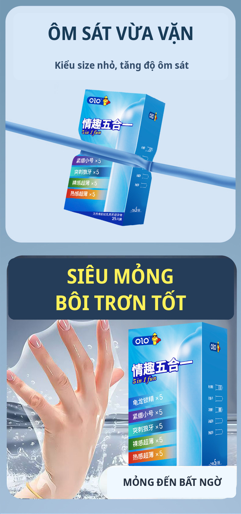 OLO Ôm sát: hình giới thiệu phiên bản chiều rộng danh nghĩa 49mm