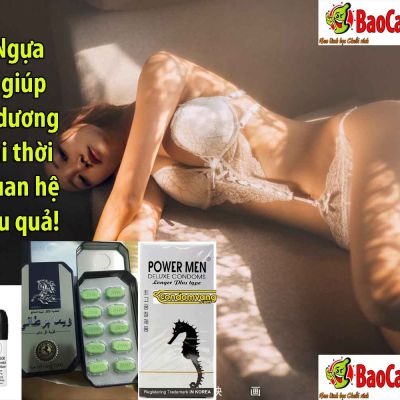 Bộ 3 Ngựa chiến giúp cường dương kéo dài thời gian quan hệ cực hiệu quả!
