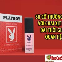 Sự cố thường gặp với chai xịt kéo dài thời gian quan hệ