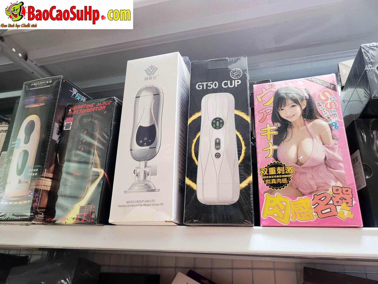 Kệ hàng thực tế tại BaoCaoSuHP