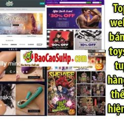 Top 10 website bán Sextoys trực tuyến hàng đầu thế giới hiện nay.