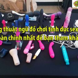 Bảng thuật ngữ đồ chơi tình dục sextoys hoàn chỉnh nhất để bạn tham khảo!