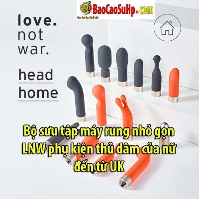 Bộ sưu tập máy rung nhỏ gọn LNW phụ kiện thủ dâm của nữ đến từ UK