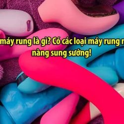 Sextoys máy rung là gì? Có các loại máy rung nào giúp nàng sung sướng!